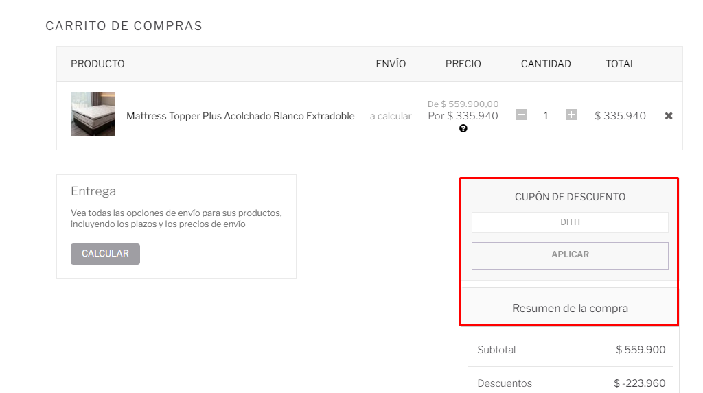 Descuento Cupón de descuento Distrihogar