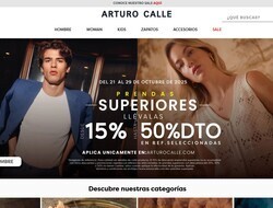 Código de descuento Arturo Calle 2025